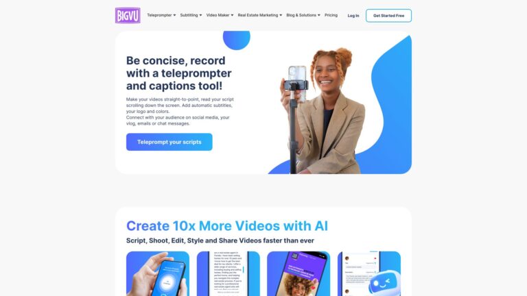 Powerful Bigvu AI Tool Review