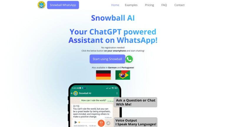 New Snowball AI AI Tool Review