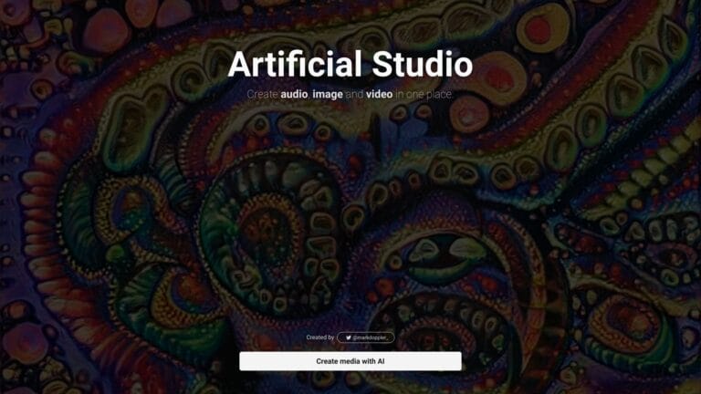 Top Artificial Studio AI Tool Review