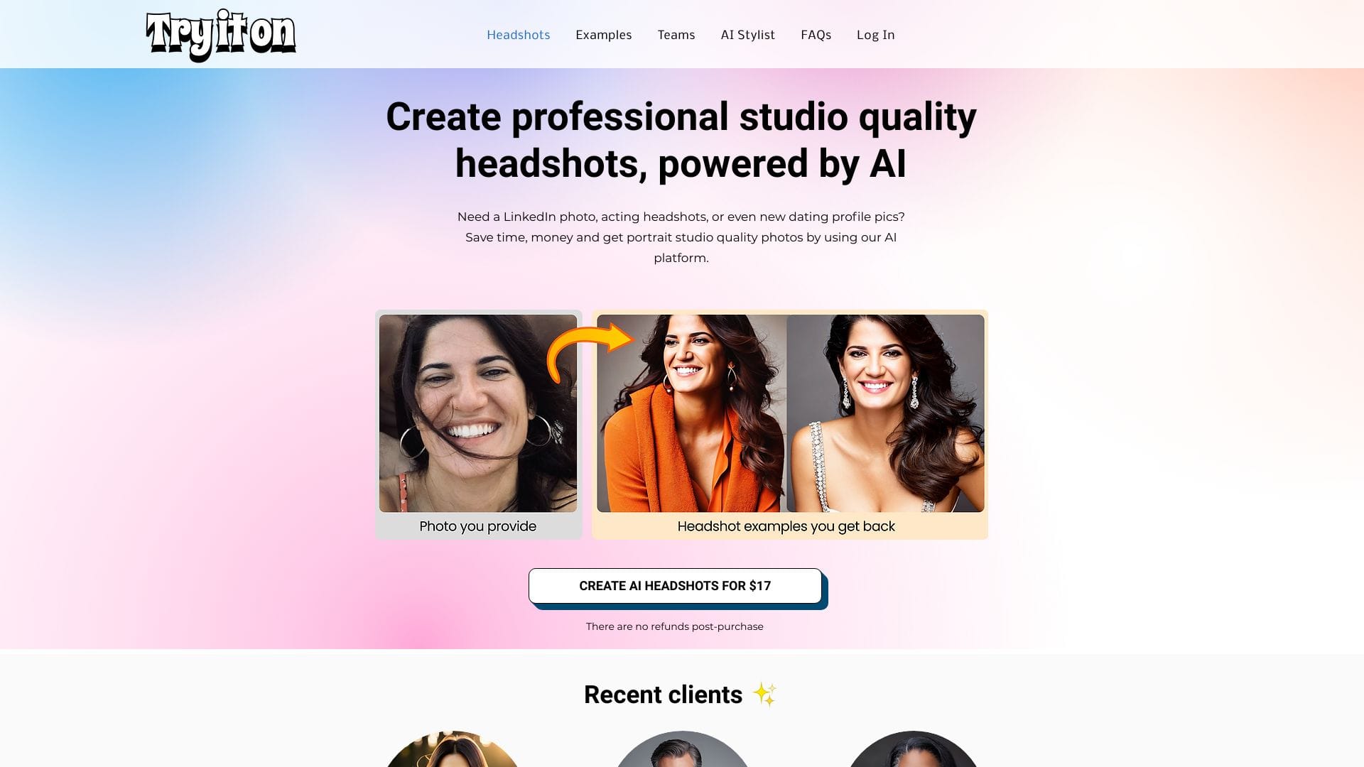 Try it on AI logo