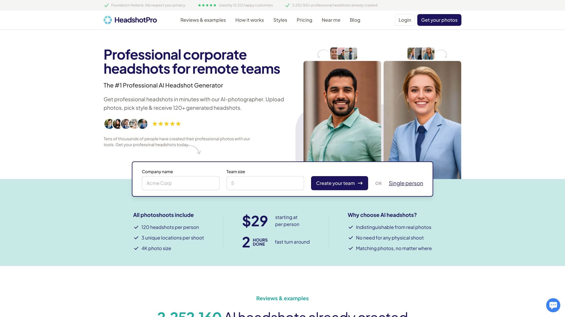 HeadshotPro logo