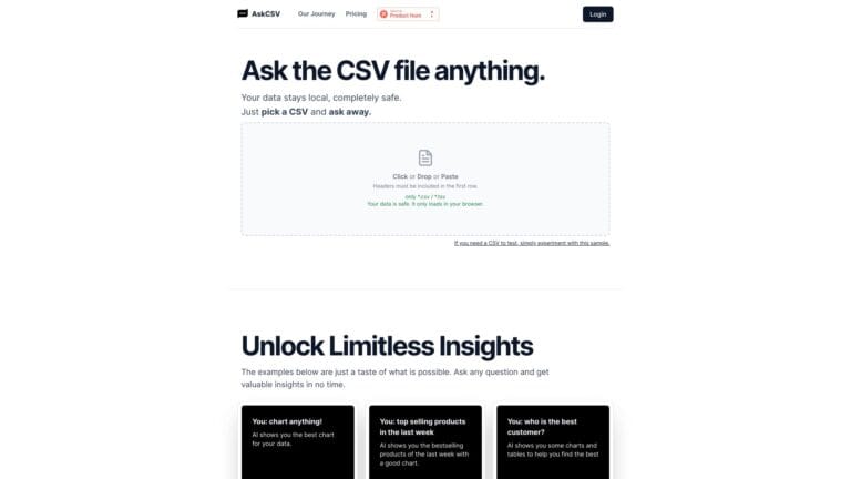 Innovative Askcsv AI Tool Review