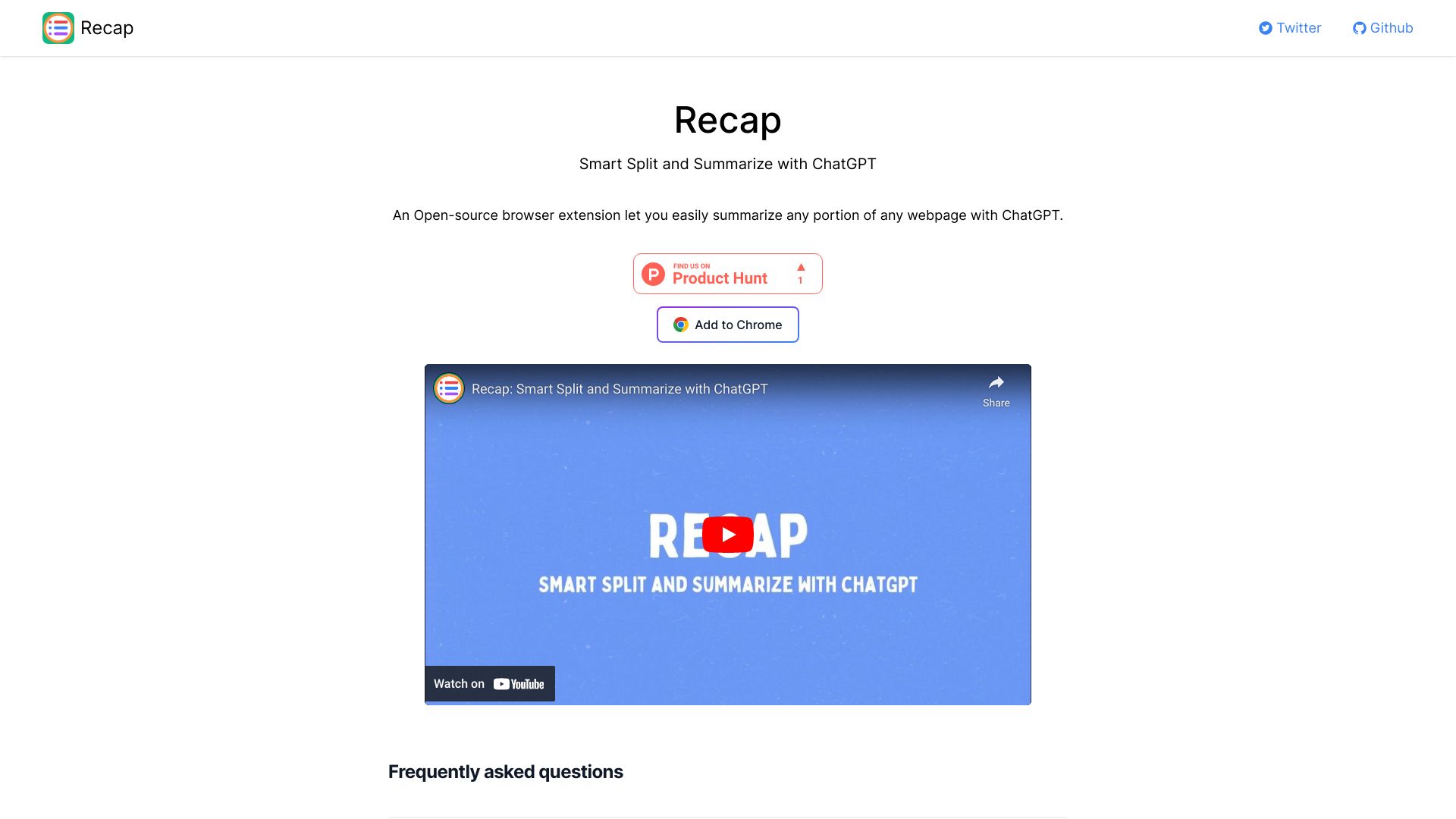 Recap logo
