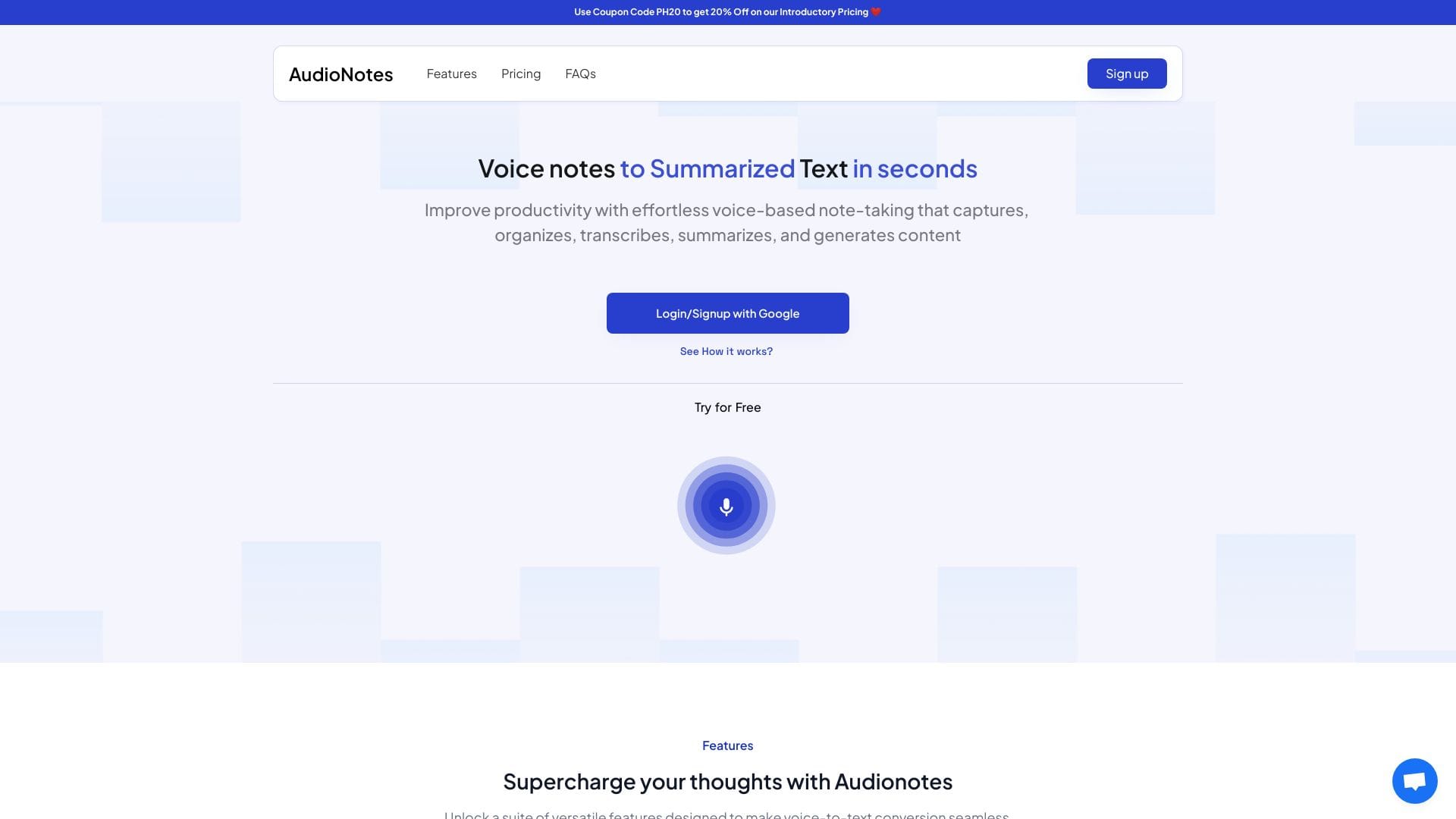 Audionotes.app logo