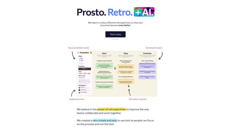 Free Prostoretro AI Tool Review