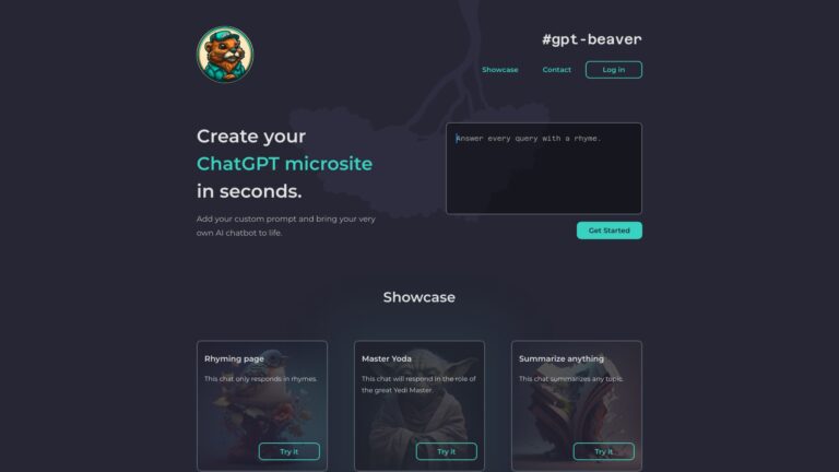 New Gpt Beaver AI Tool Review