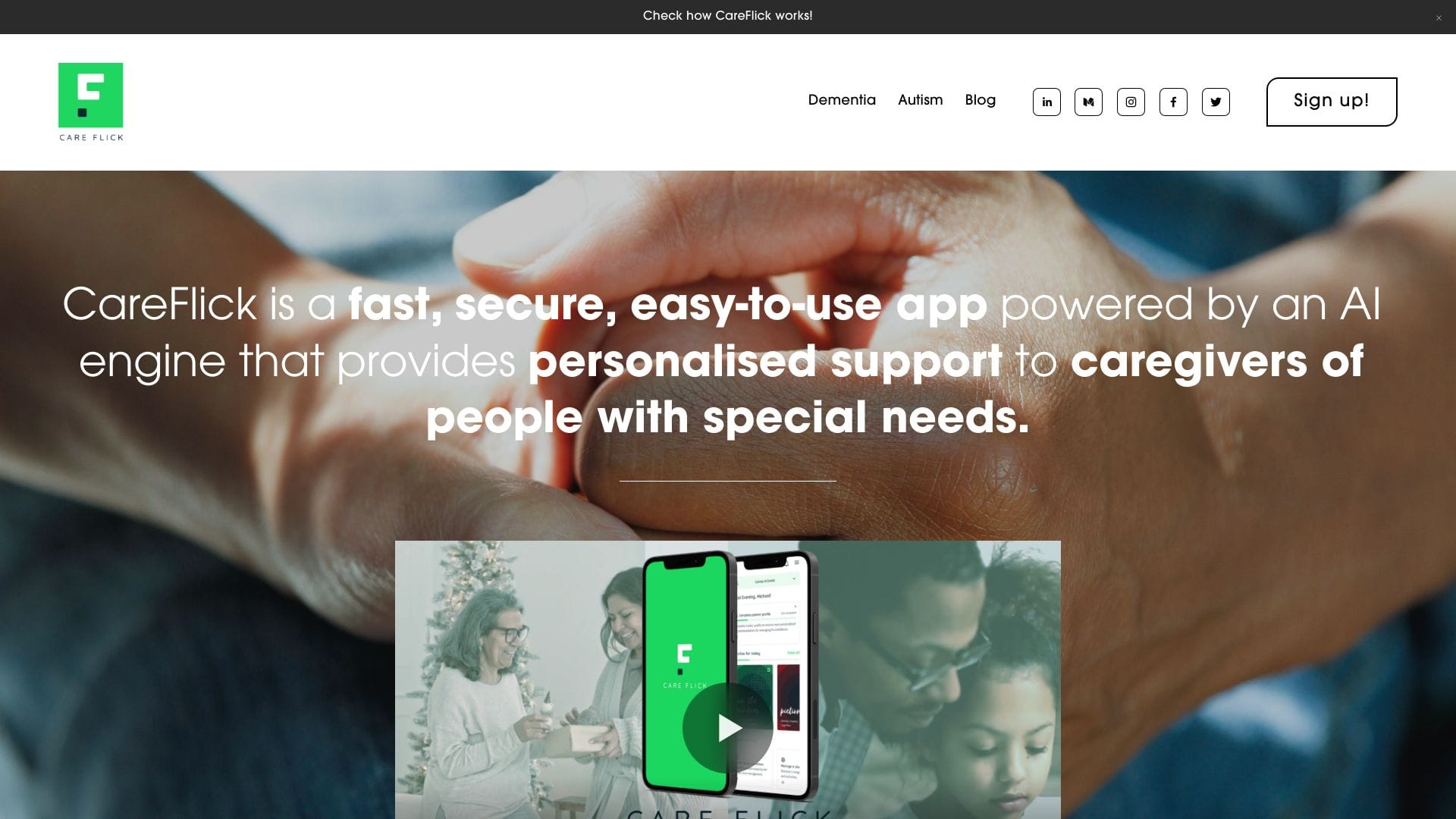Careflick logo