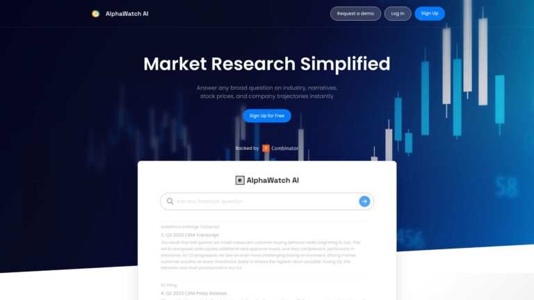 New Alphawatch AI Tool Review