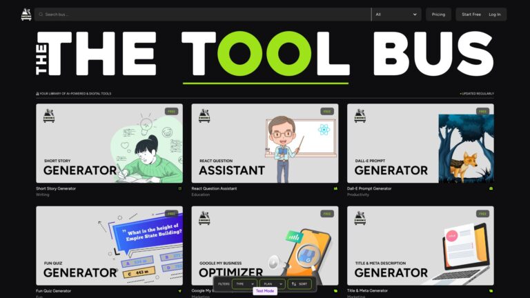 Advanced Thetoolbus.ai AI Tool Review