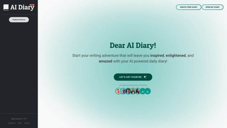 Innovative AI Diary AI Tool Review