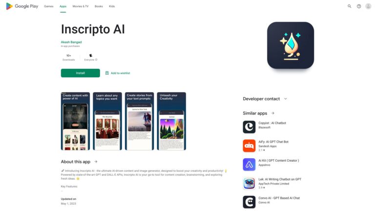 Powerful Inscripto AI AI Tool Review