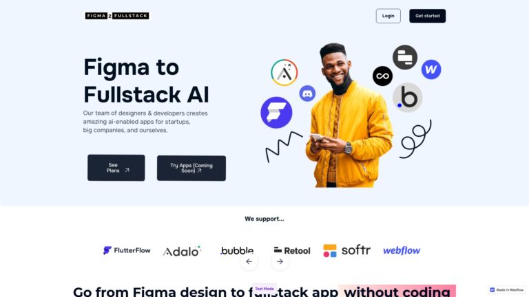 Popular Figma To Fullstack AI AI Tool Review