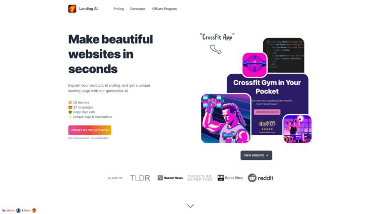 Advanced Makelanding AI Tool Review