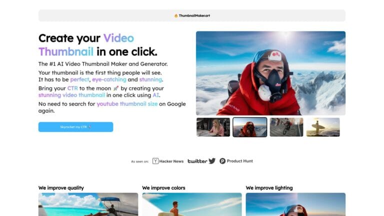 Smart Thumbnailmaker AI Tool Review