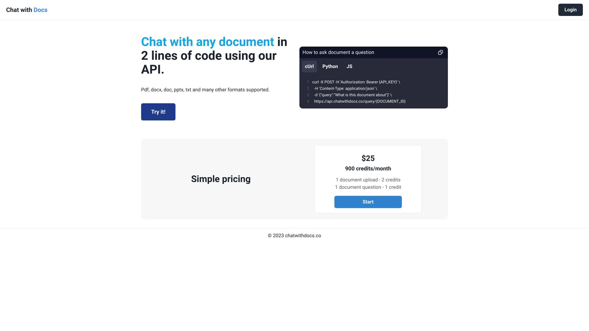chatwithdocs.co logo