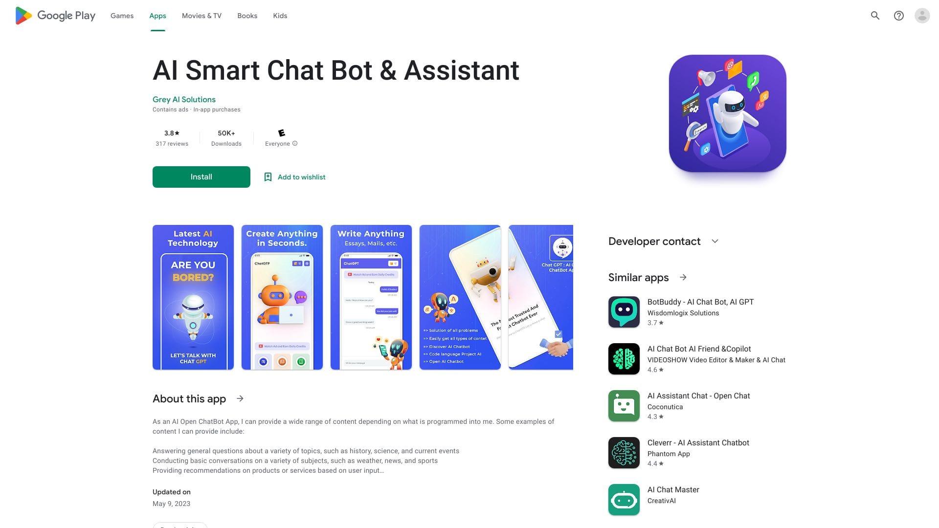 AI Smart Chat Bot & Assistant logo