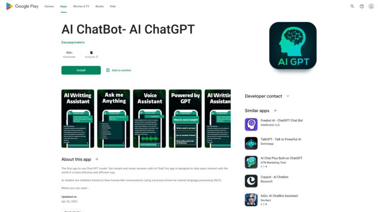 Advanced AI Chatbot AI Tool Review