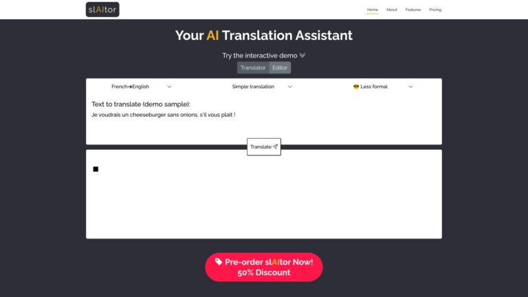 New Slaitor AI Tool Review