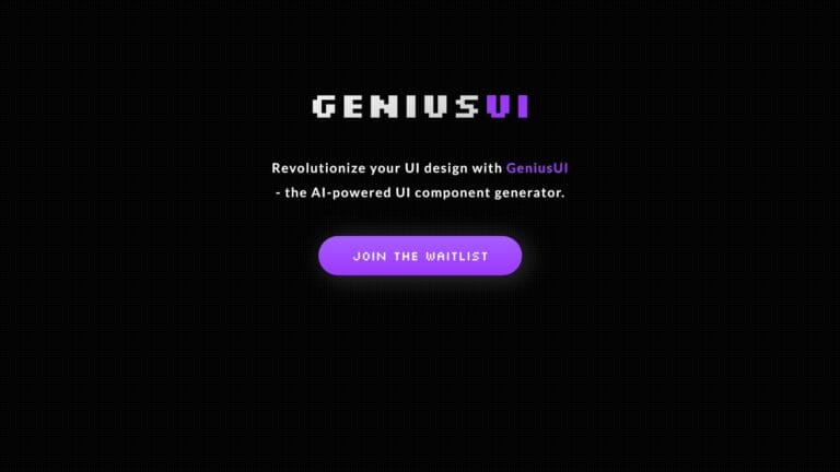 Top Geniusui AI Tool Review