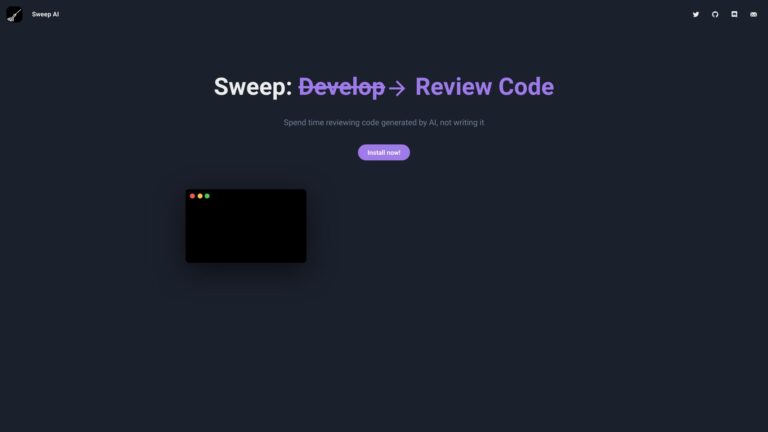 Trending Sweep AI AI Tool Review