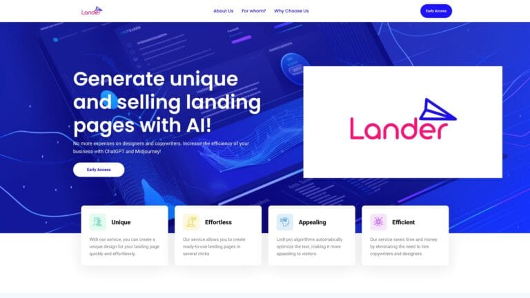 Powerful Lndr.pro AI Tool Review