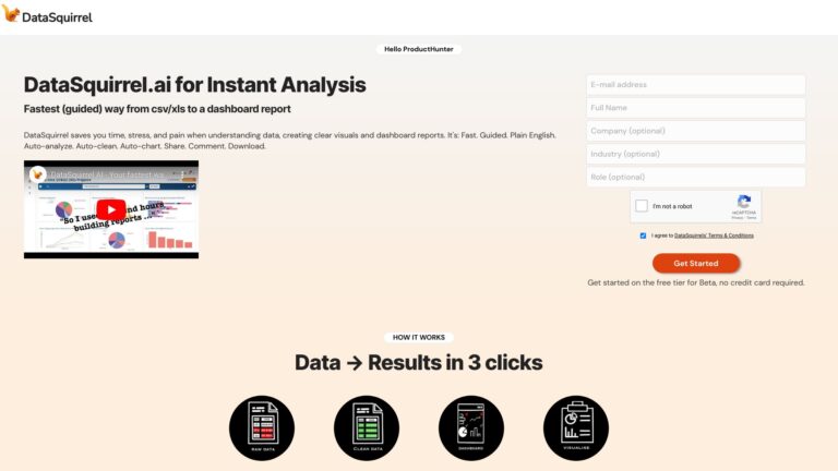 Advanced Datasquirrel.ai AI Tool Review
