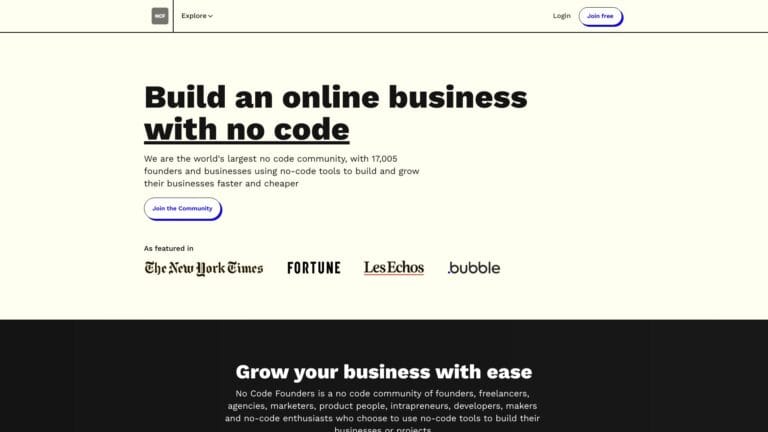 New No Code Founders AI Tool Review