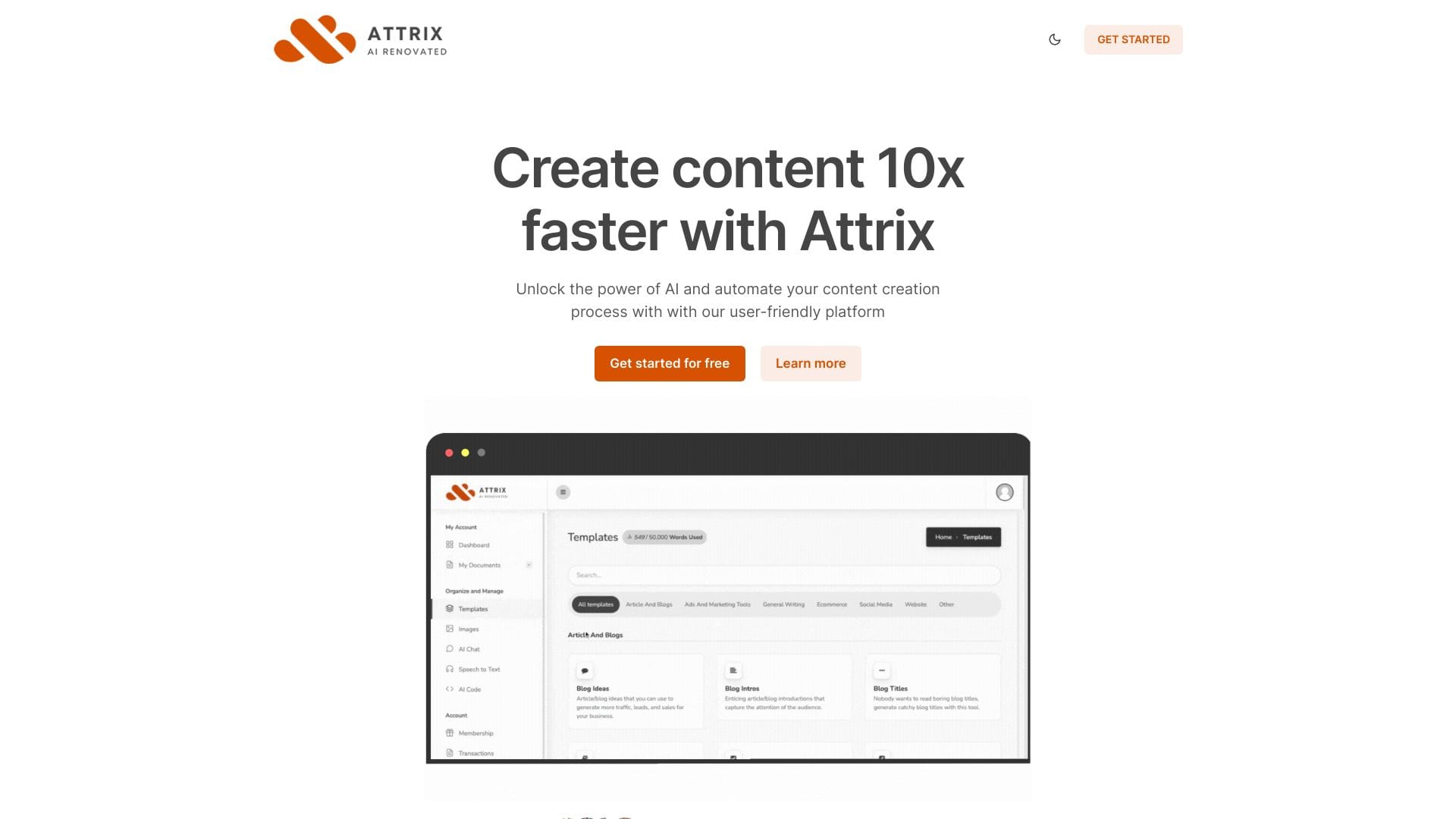 Attrix.ai logo