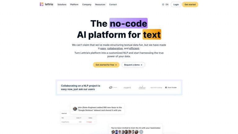 Best Lettria AI Tool Review