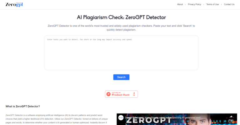 New AI Detection Technology AI Tool Review