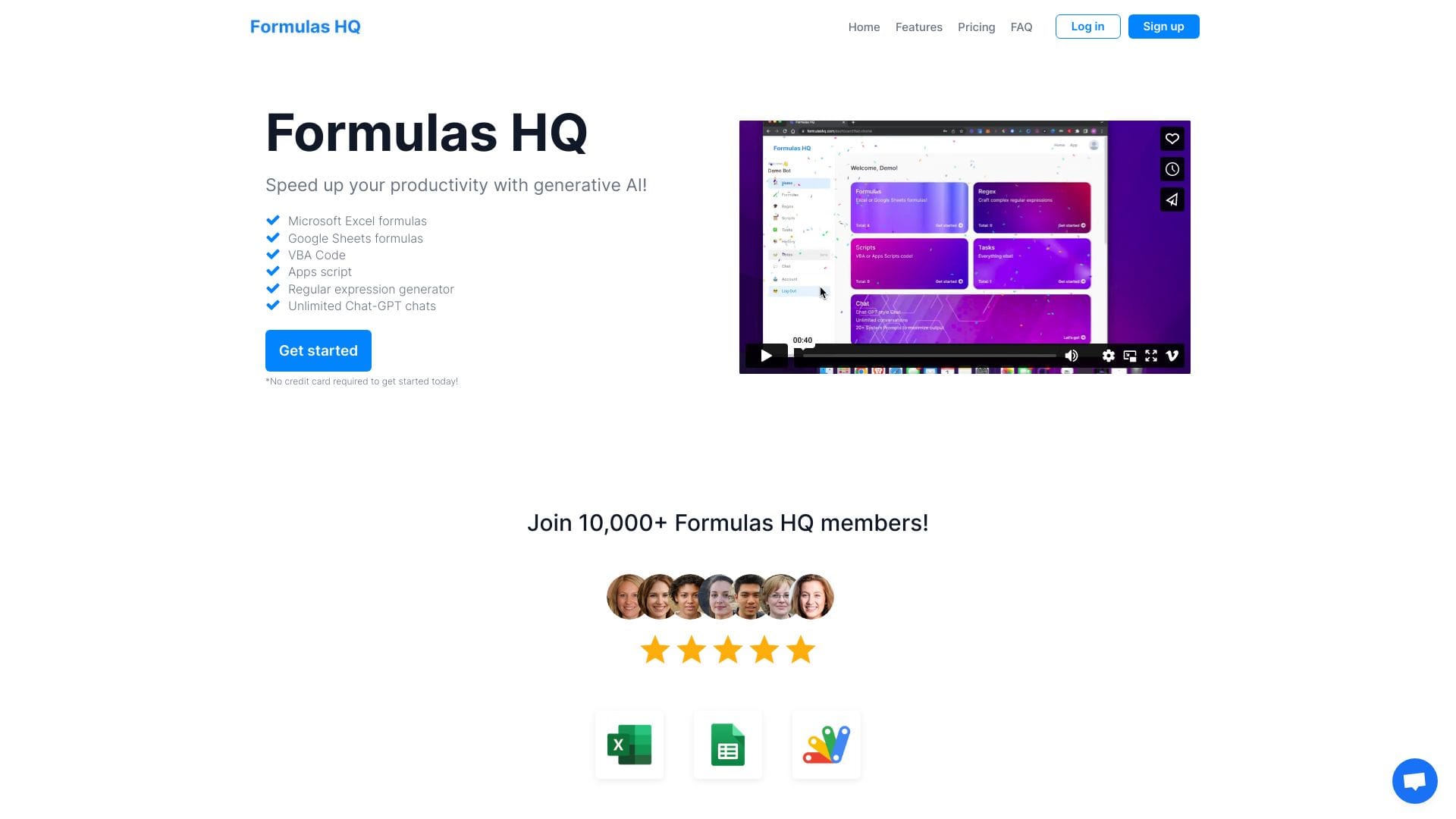 Formulas HQ logo