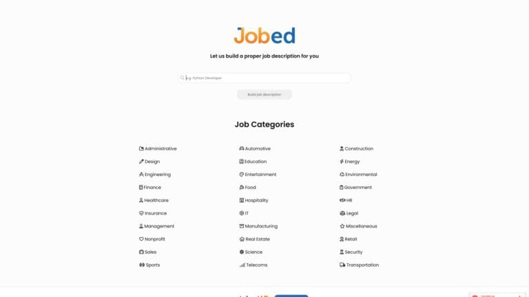 Top Jobed AI Tool Review