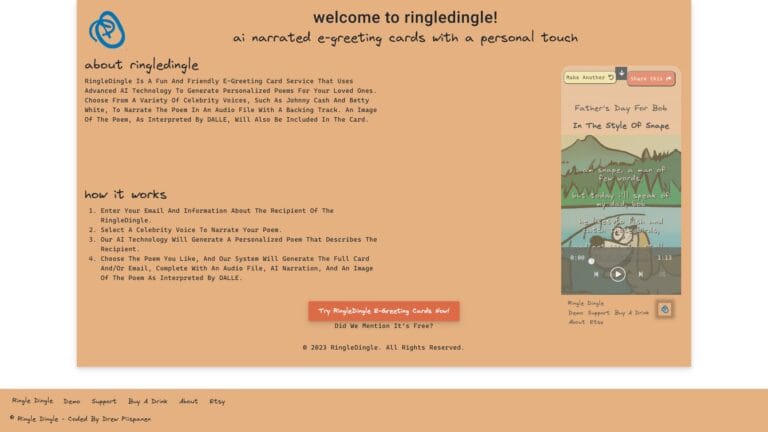 Powerful Ringledingle AI Tool Review