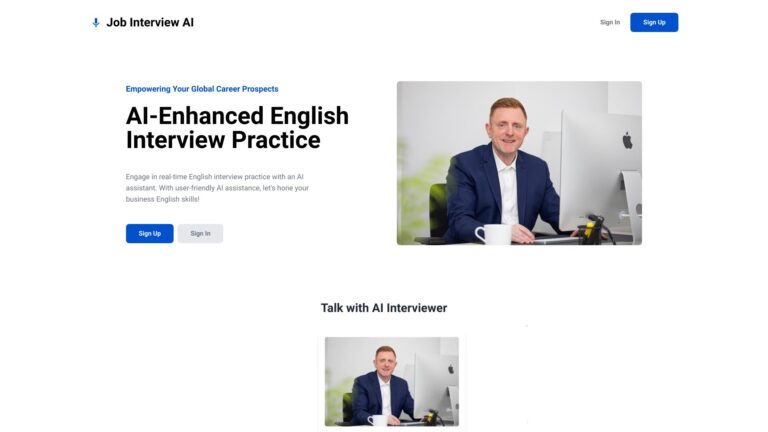 New Job Interview AI AI Tool Review