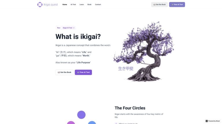 Powerful Ikigai Quest AI Tool Review