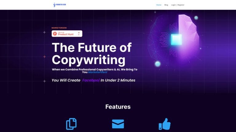 New Marketergeni AI Tool Review