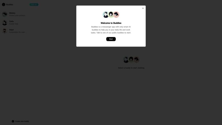 Popular Buddies AI Tool Review