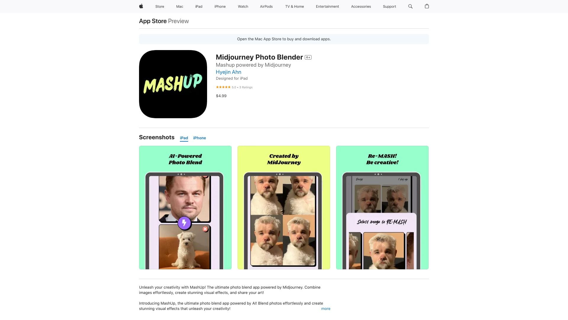 Photo Blend App logo