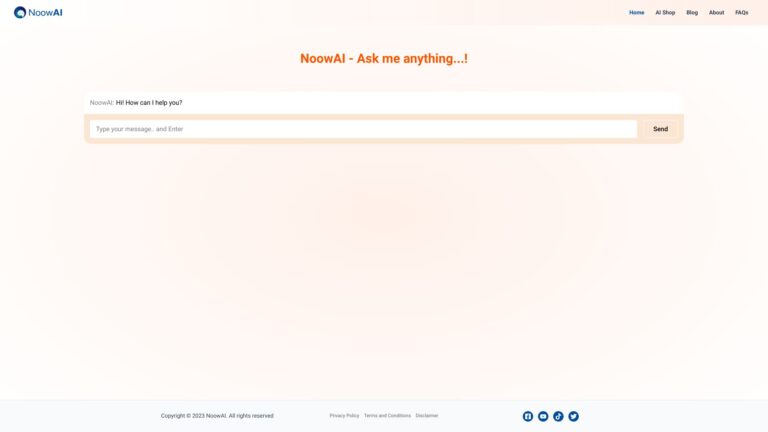 New Noowai AI Tool Review