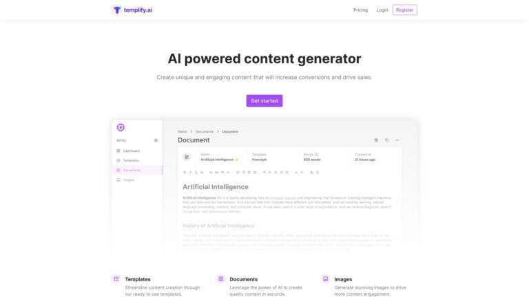 Powerful Templify.ai AI Tool Review