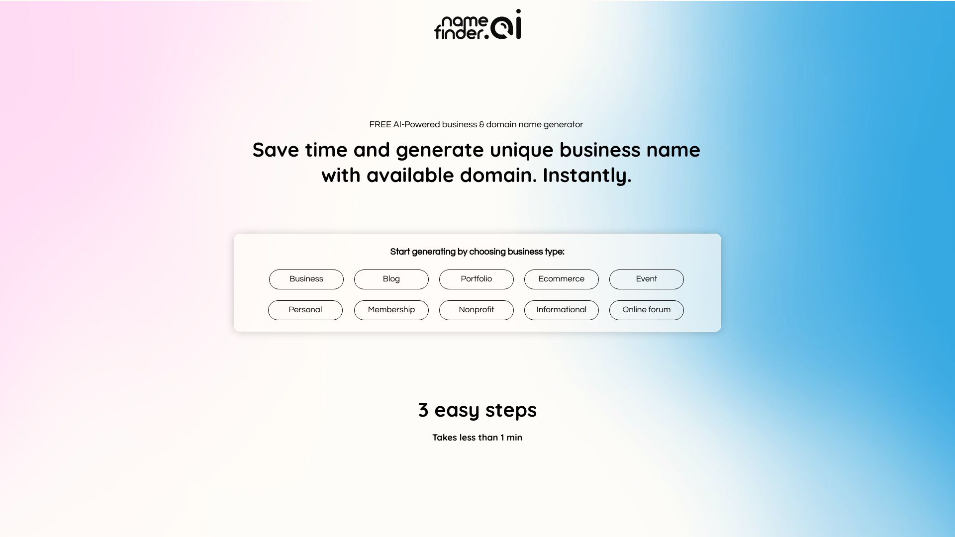 Namefinder.ai logo