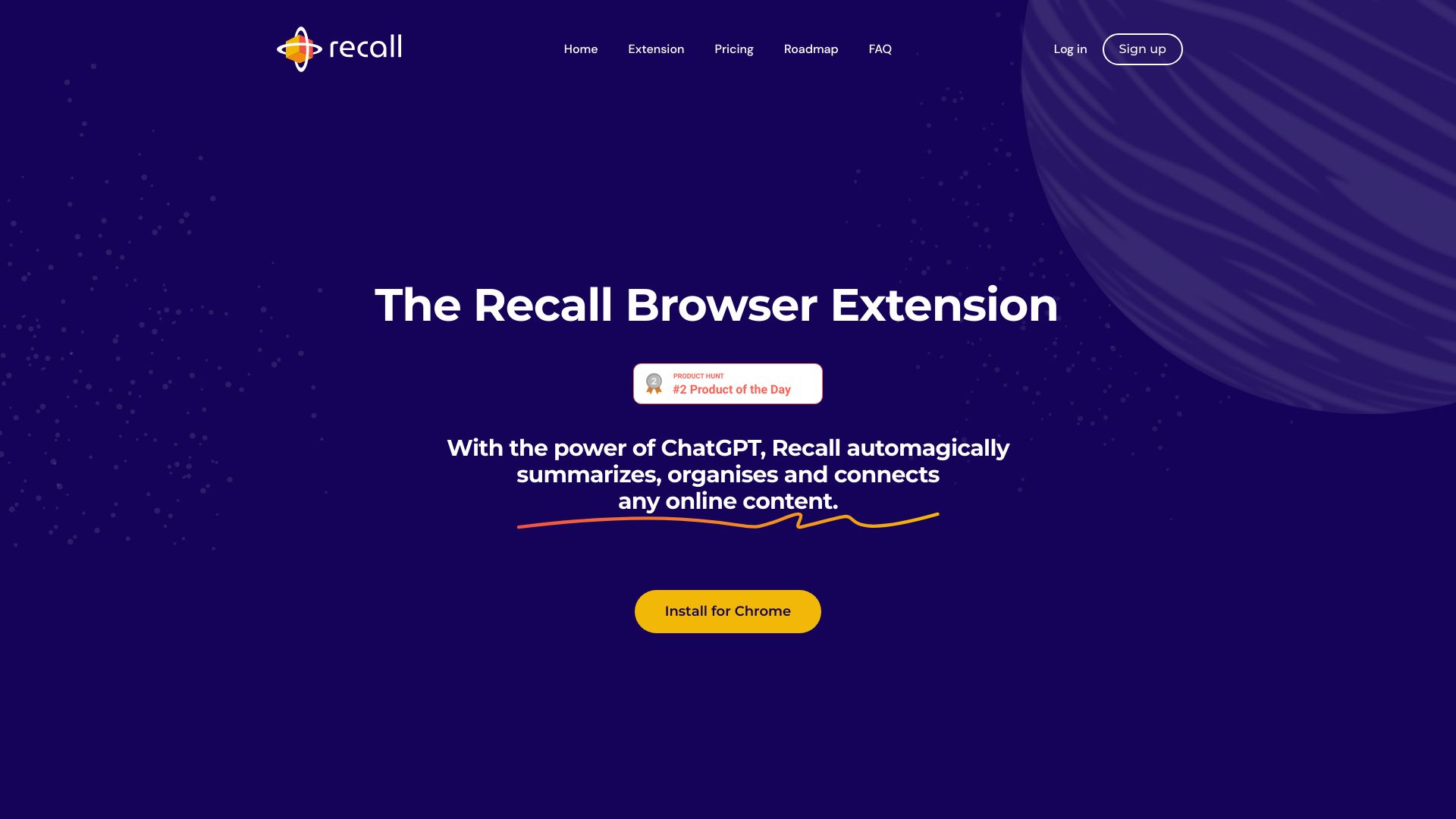 Recall logo