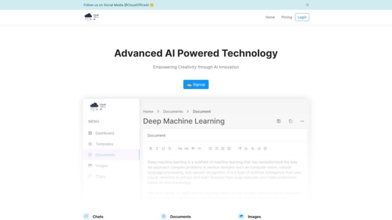 Advanced AI Content Generator AI Tool Review