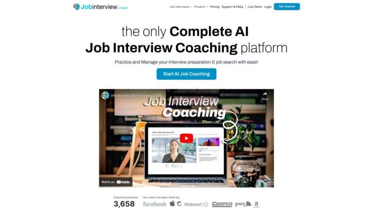 Best Jobinterview.coach AI Tool Review