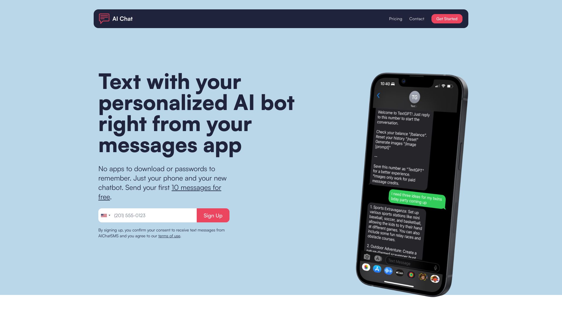 AI Chat logo
