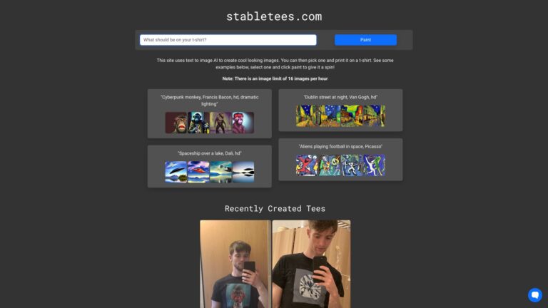 New Stabletees.com AI Tool Review