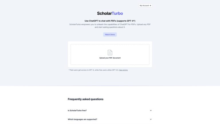 Smart Scholarturbo AI Tool Review