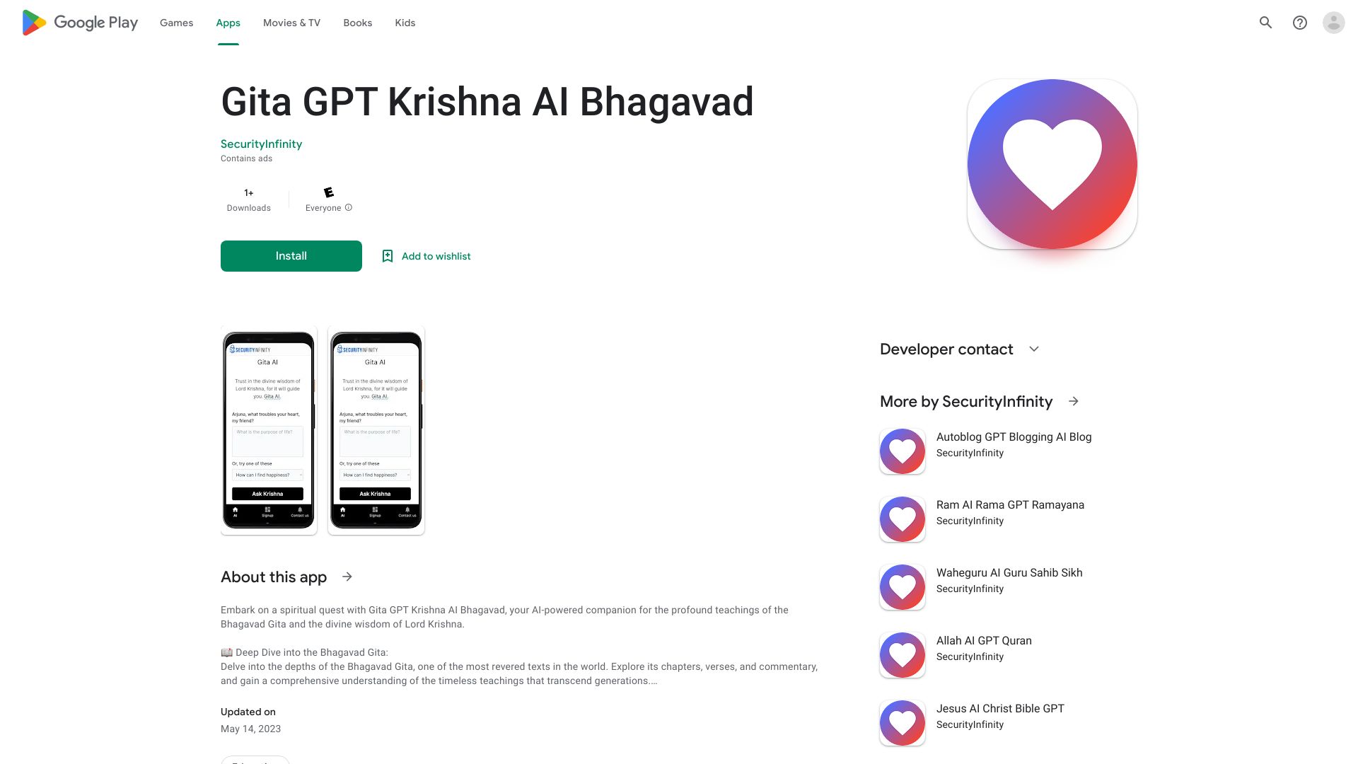 Gita GPT Krishna AI Bhagavad