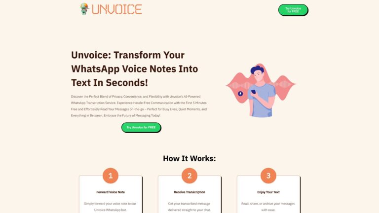 Popular Unvoice AI Tool Review