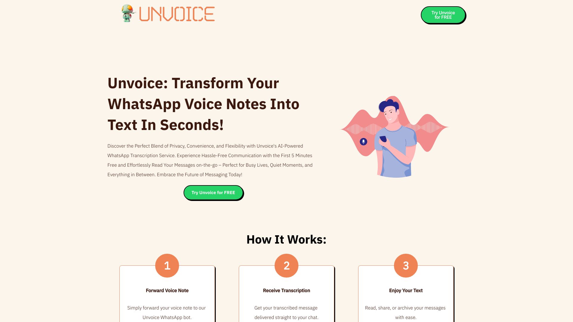Unvoice logo